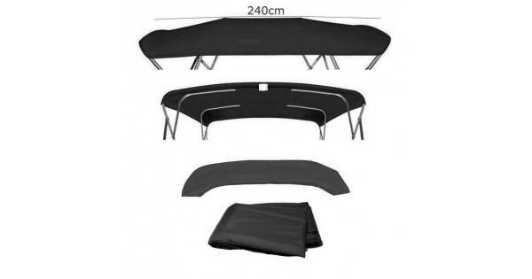 UK Custom Covers SW370BLACKAD3 - Copertura per parabrezza anteriore